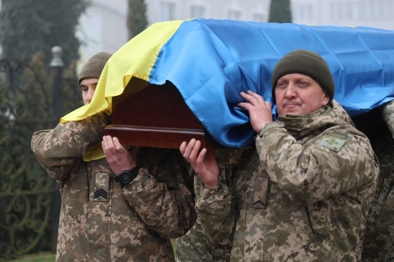 У Луцьку провели в останню путь 36-річного Героя Михайлом Миколайовичем Чернюком