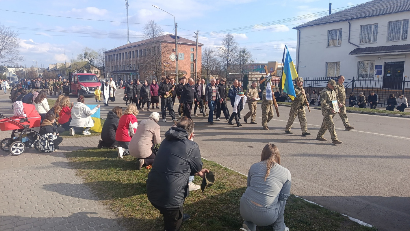 На Волині попрощалися з молодим Героєм Андрієм Горайчуком, відзначеним «Хрестом Хоробрих»