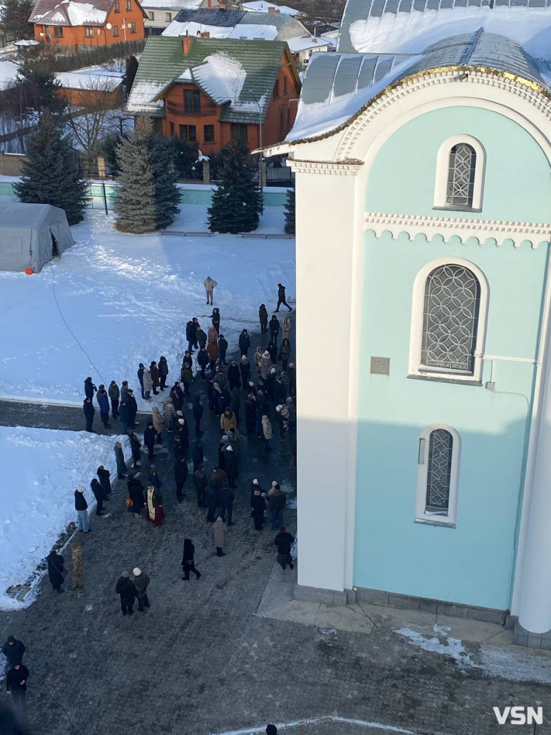 Глава ПЦУ Епіфаній уперше очолив літургію в Успенському соборі на Волині