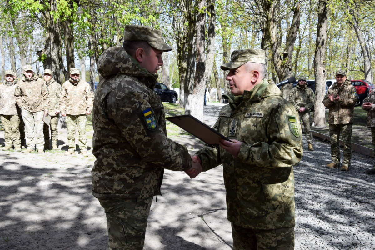 На Волині прикордонникам бойового підрозділу вручили нагороди та відкрили меморіал загиблим бійцям