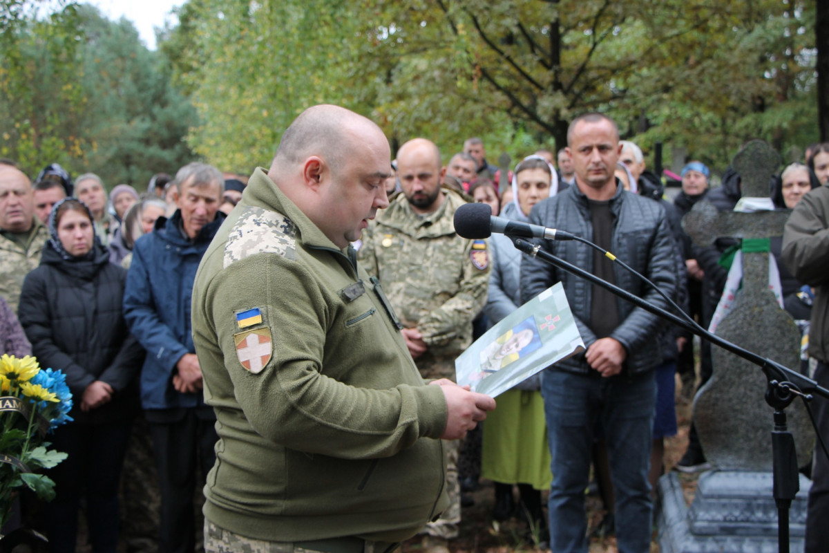 Загинув у полоні: волиняни провели до місця вічного спочинку воїна Ярослава Гарбара