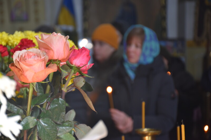 У Луцькій громаді попрощалися з Героєм Володимиром Марчуком, який загинув понад 8 місяців тому