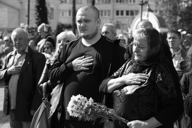 Помер у російському полоні, але не зрадив присязі: у Луцьку попрощалися із захисником України Борисом Борисюком