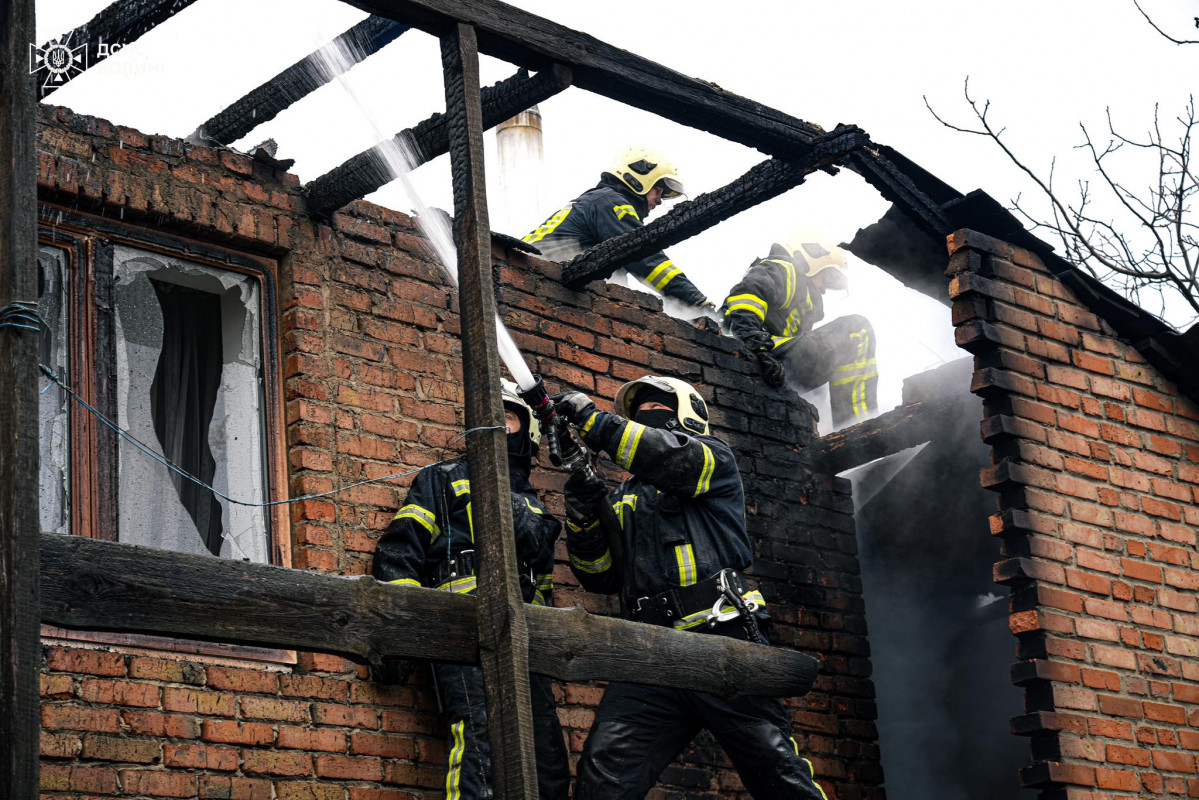 На Волині під час пожежі у будинку постраждала жінка