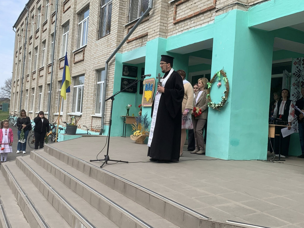 У ліцеї на Волині відкрили меморіальну дошку загиблому Герою Олександру Джежері