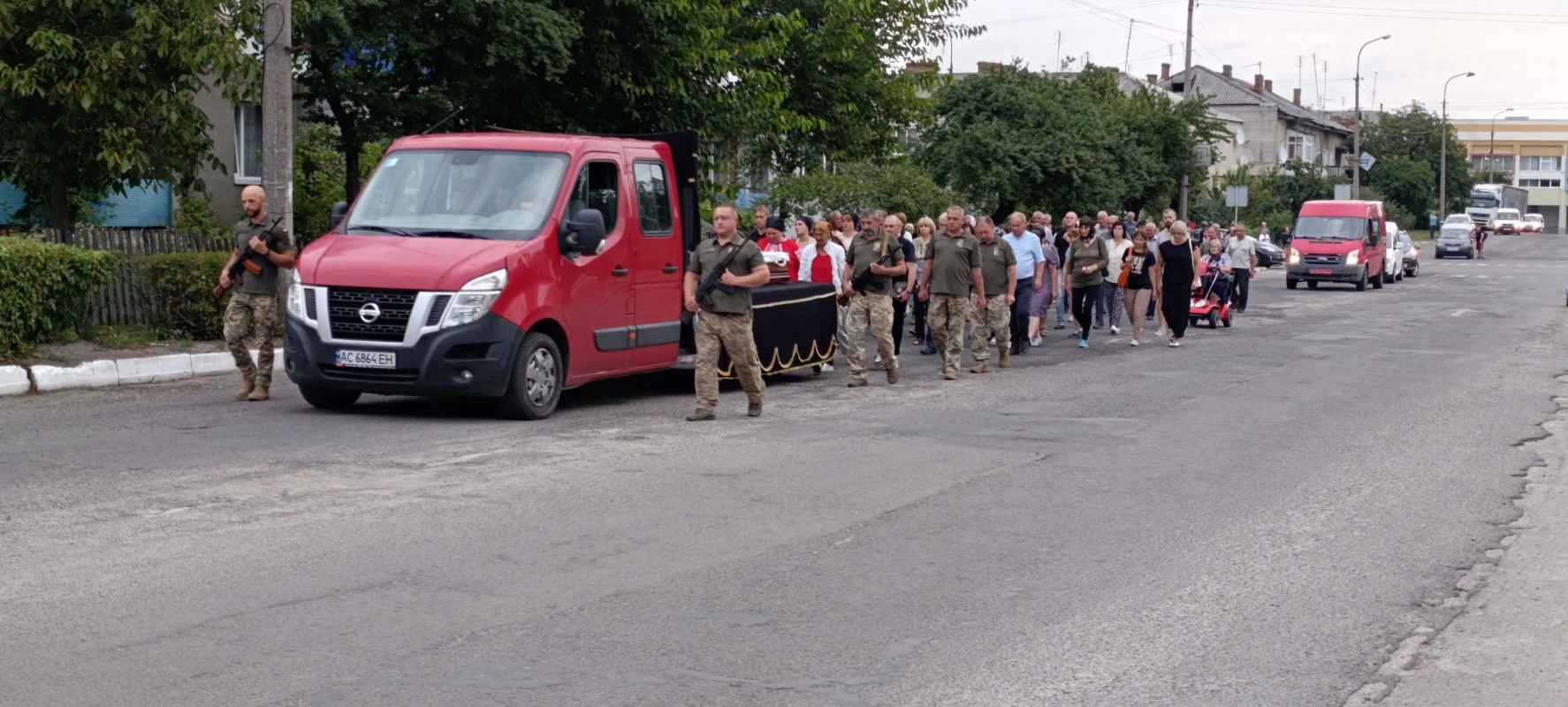 На Волині поховали військового Олександра Оксенюка, який боронив Україну на сході