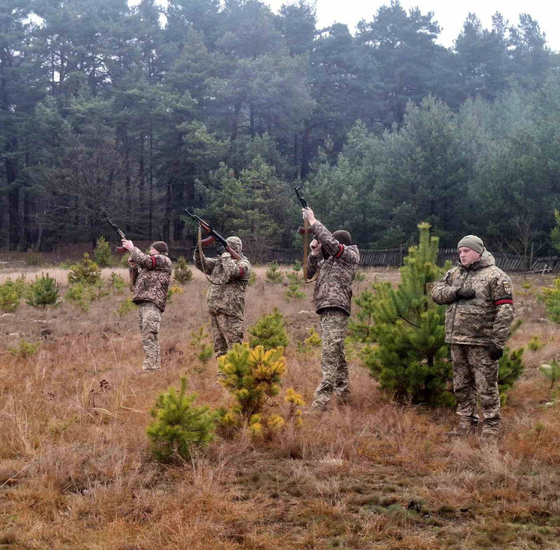 В останню путь провели захисника з Волині Олександра Мойсеєва