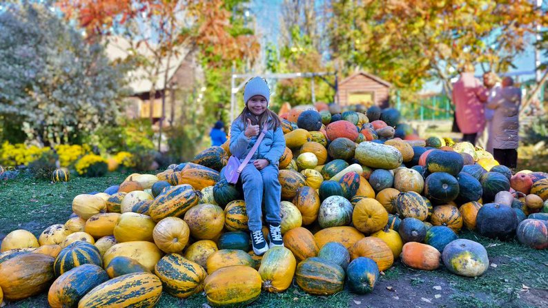 Гарбузи, майстер-класи та найбільша фотозона: Луцький зоопарк відсвяткував «Свято гарбуза»