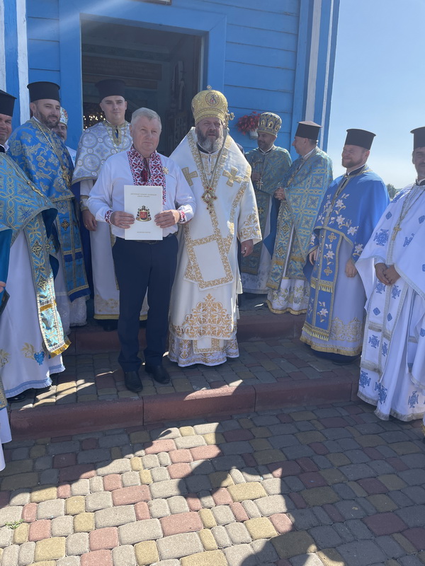 Митрополит Михаїл звершив літургію у волинському храмі з 150-річною історією