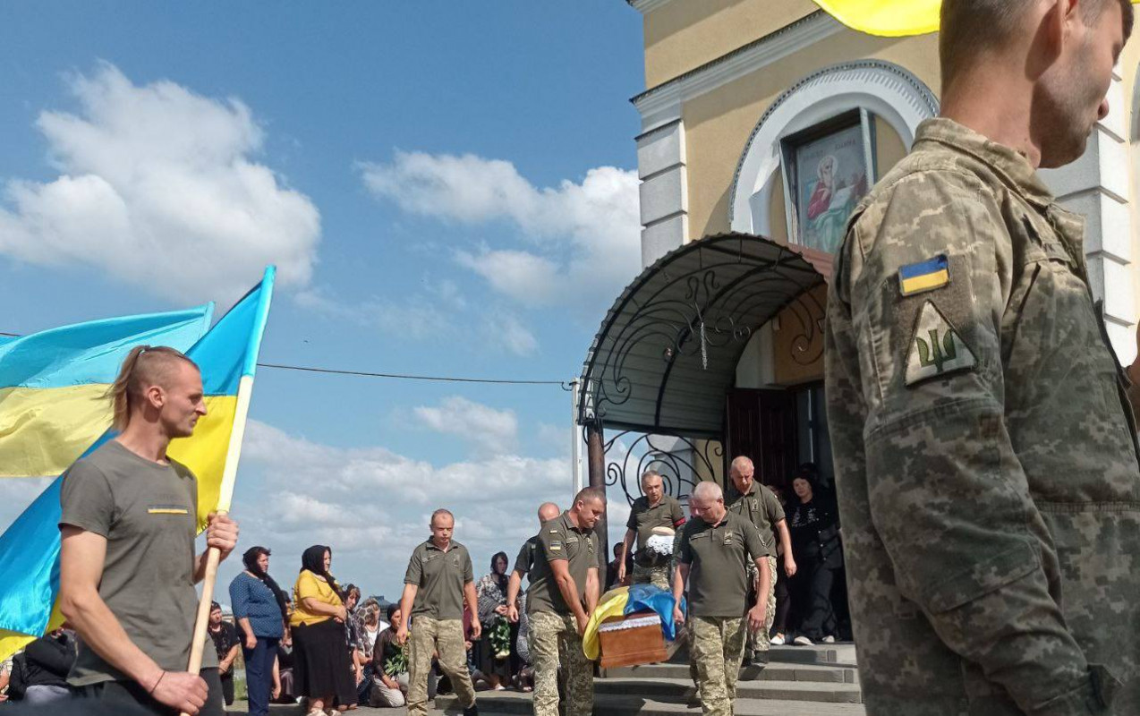 На Волині поховали 26-річного Героя Миколу Дроздюка