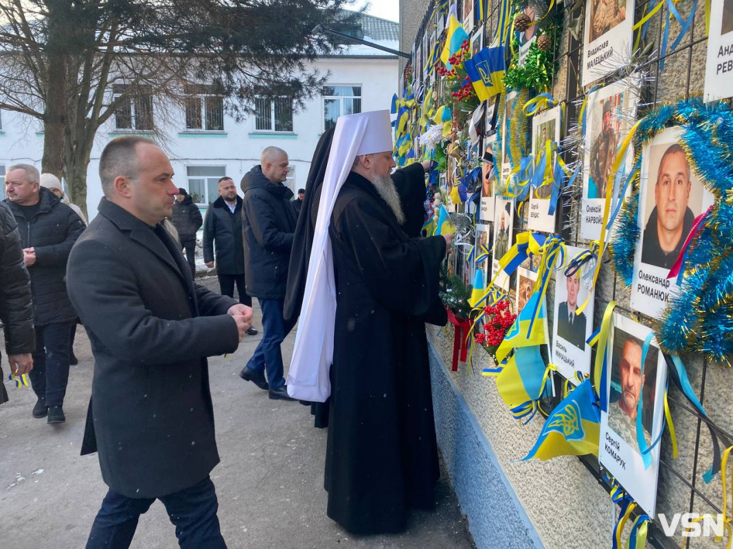 Глава ПЦУ Епіфаній уперше очолив літургію в Успенському соборі на Волині