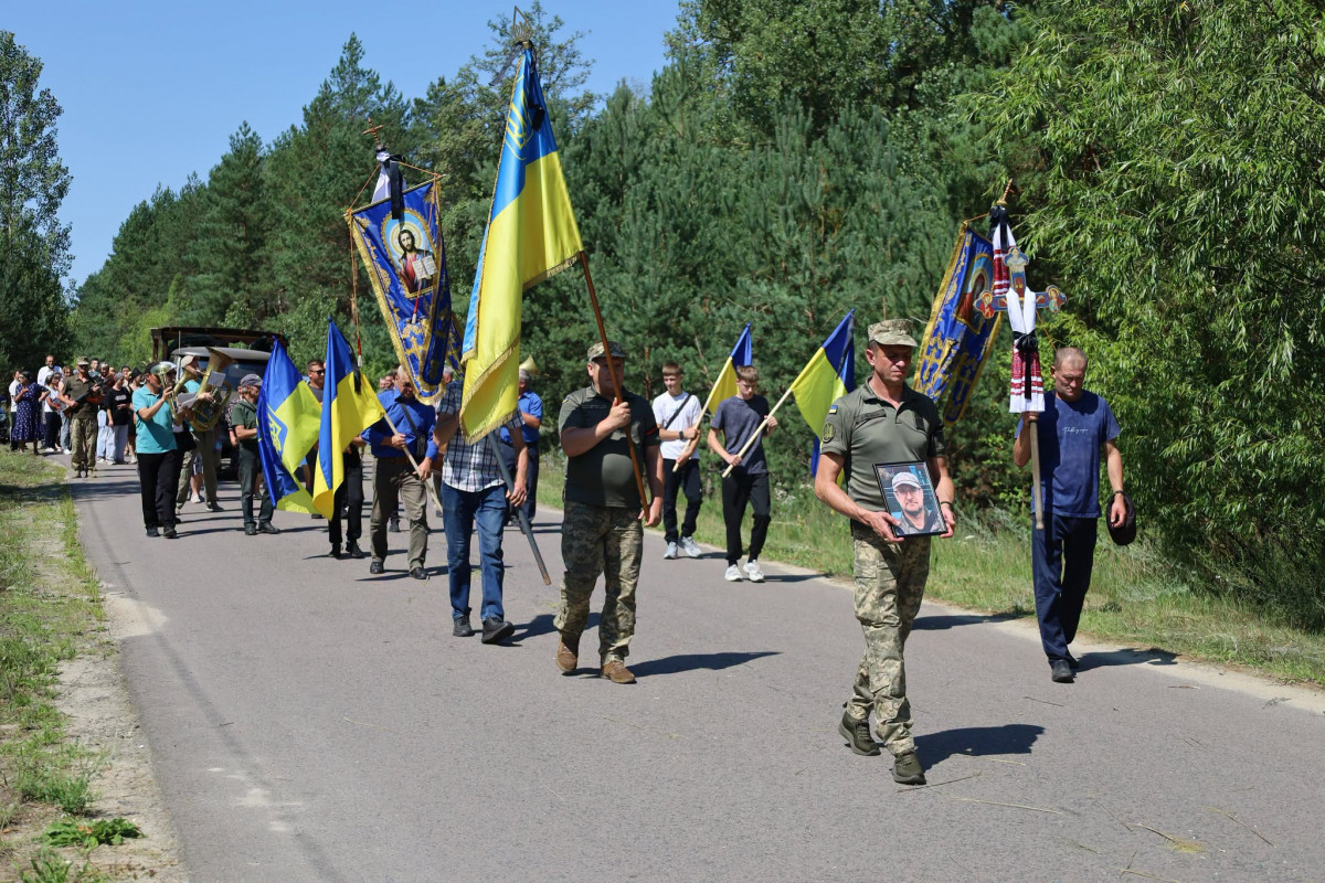 На Волині поховали полеглого Героя Сергія Конончука