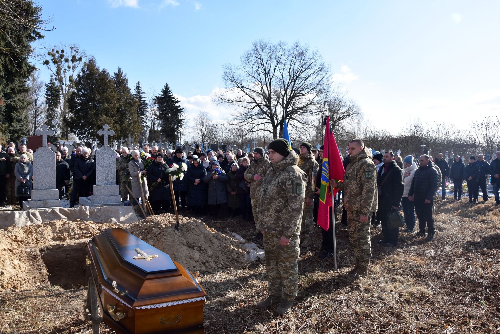 Назавжди 21: на Волині попрощалися з прикордонником, який близько року вважався зниклим безвісти