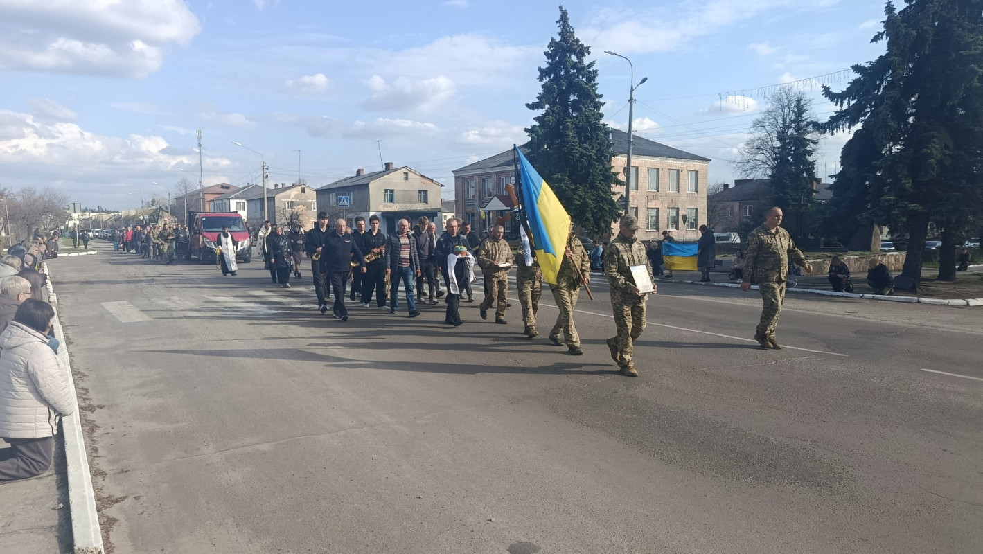 На Волині попрощалися з молодим Героєм Андрієм Горайчуком, відзначеним «Хрестом Хоробрих»