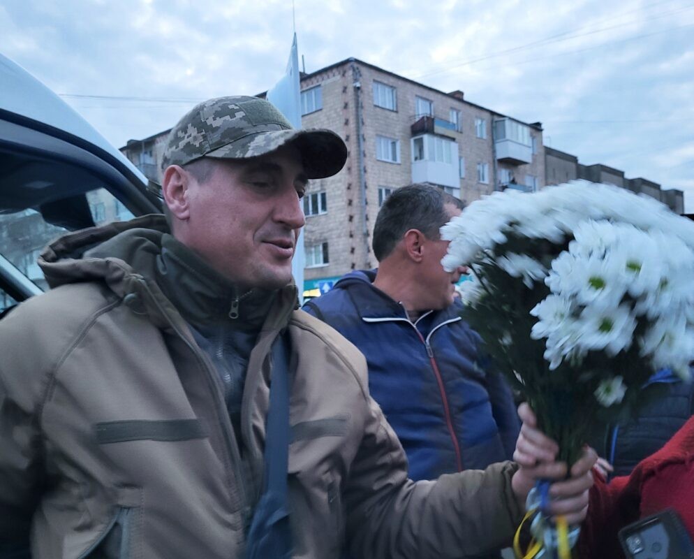 Волинь зустріла свого Героя: після трьох років полону додому повернувся Павло Подобед