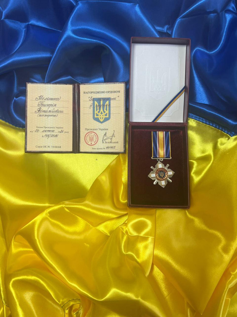 У селищі на Волині родині загиблого Героя вручили орден «За мужність» ІІІ ступеня