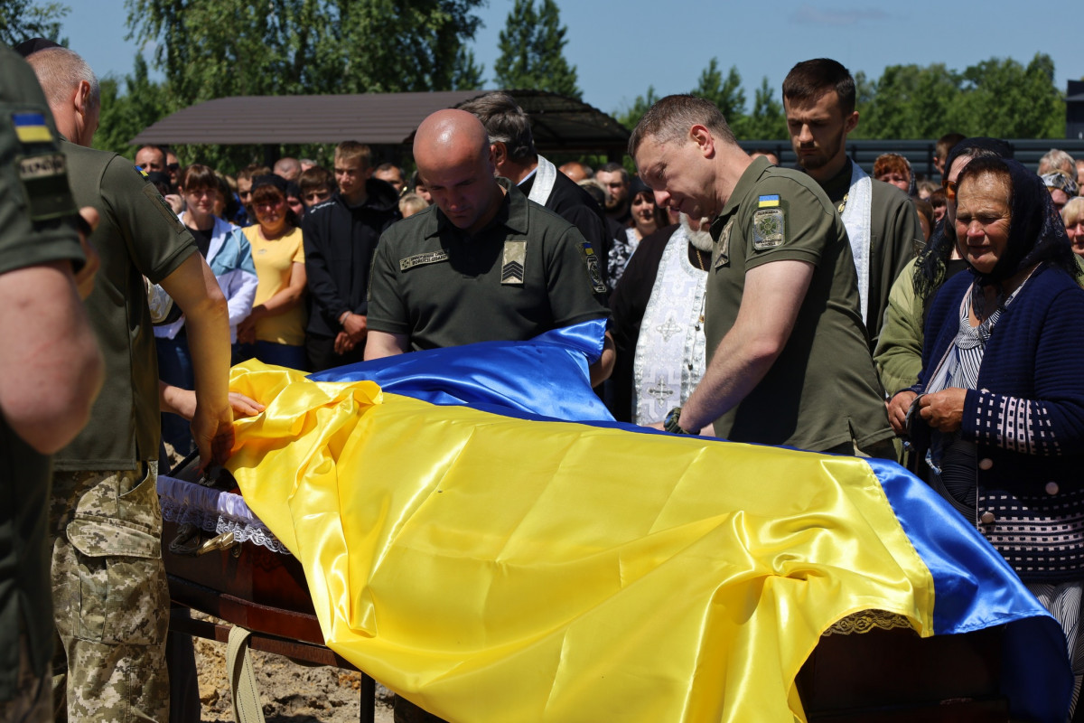 Назавжди 27: на Волині поховали прикордонника-снайпера Віталія Шеремету