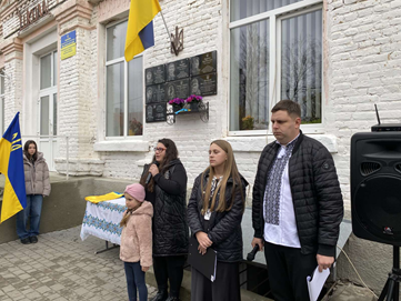 У волинському ліцеї відкрили меморіальну дошку випускнику-Герою Олександру Юзві