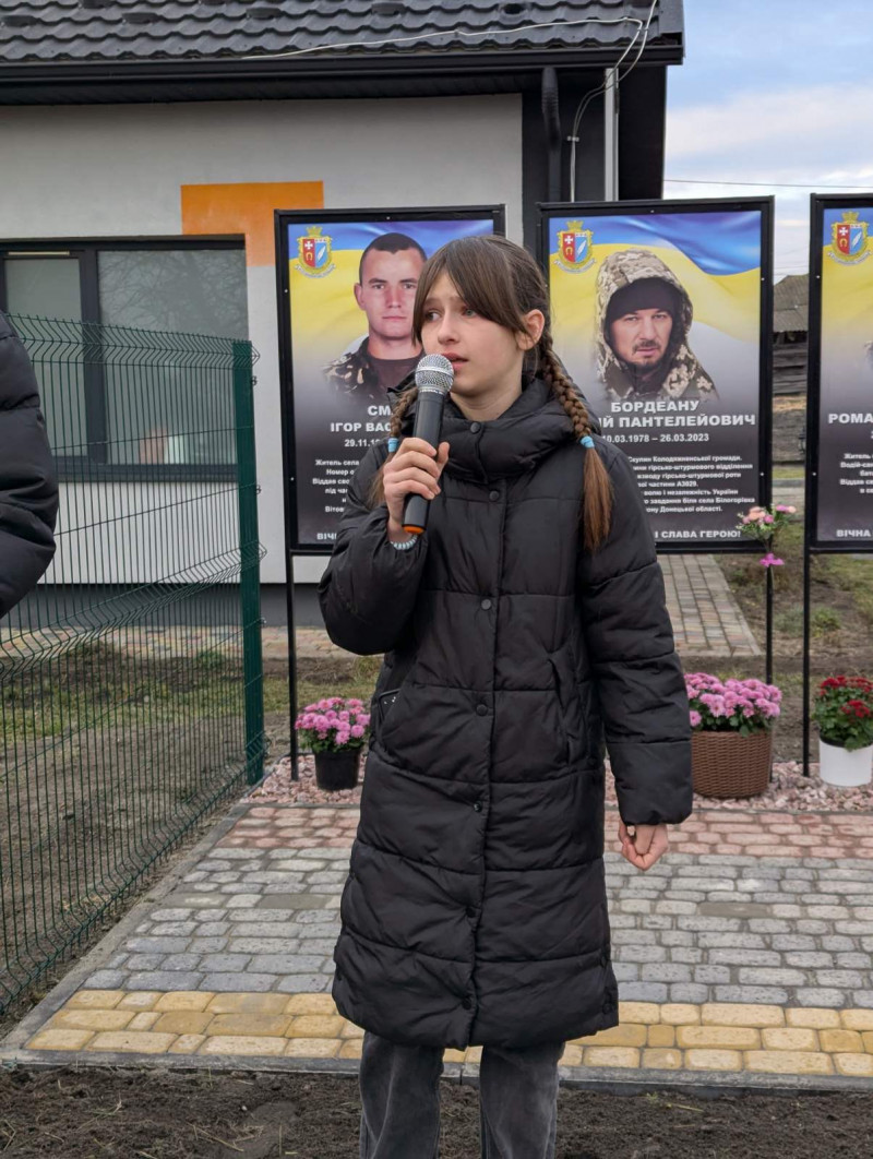 У громаді на Волині відкрили алеї пам’яті на честь загиблих захисників-земляків