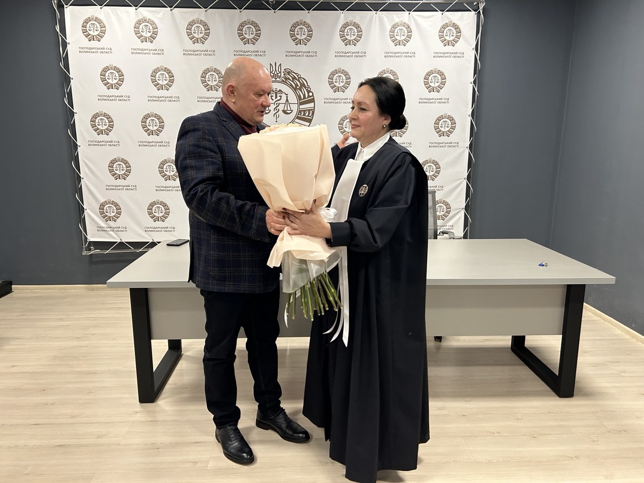 В Луцьку урочисто провели у відставку ексочільницю Господарського суду області