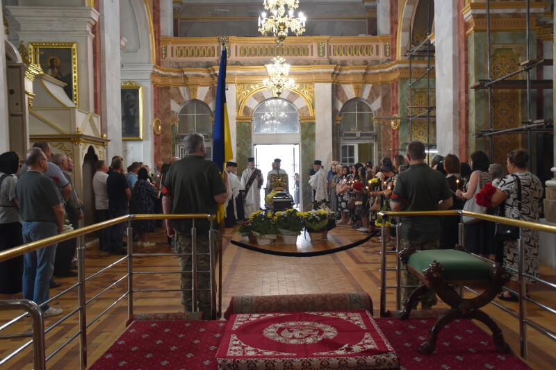 У Луцьку попрощалися із захисником України Олександром Іщуком