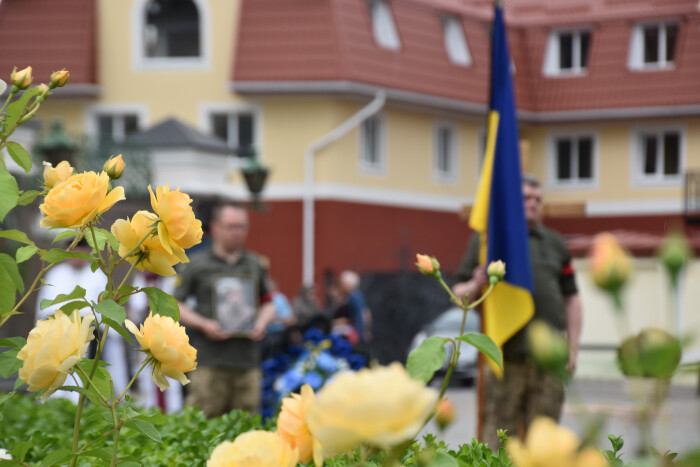 У Луцьку попрощалися із захисником України Олександром Іщуком