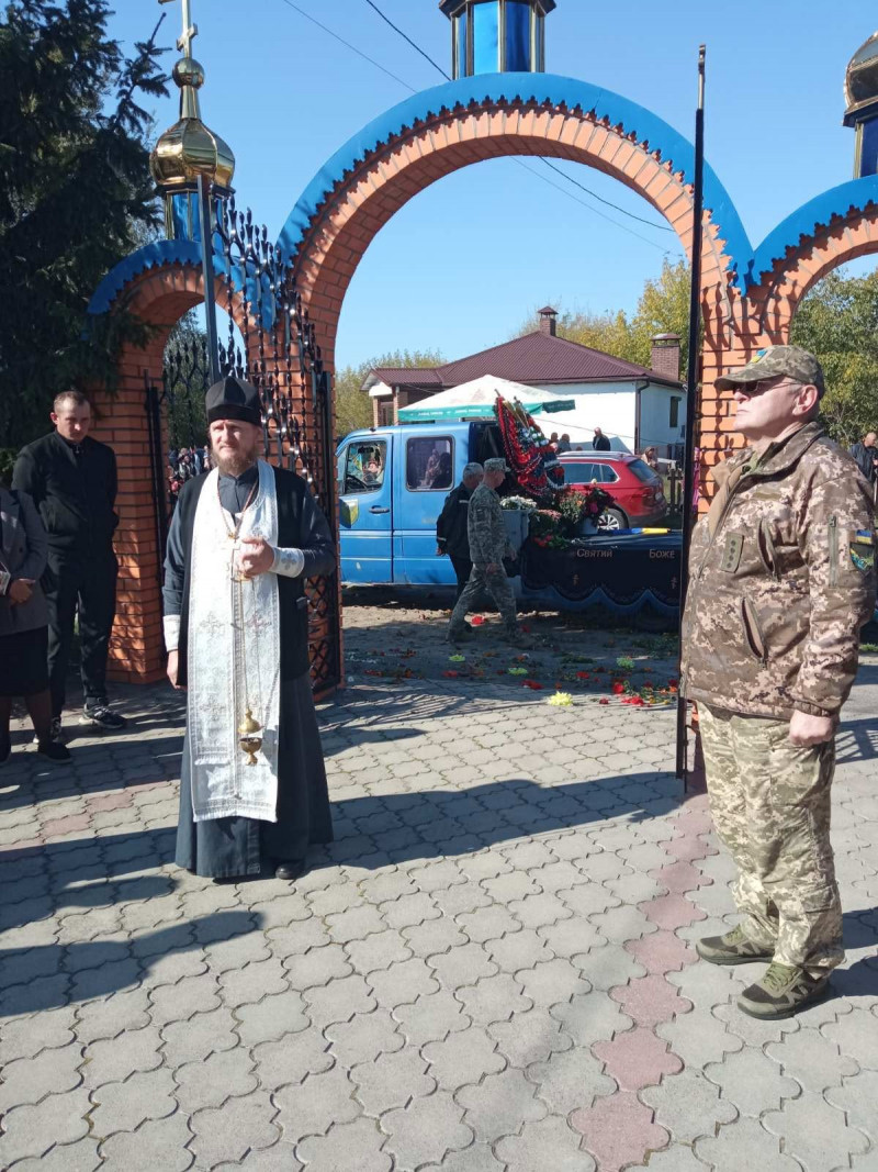 Помер під час виконання бойового завдання: на Волині провели в останню дорогу прикордонника Івана Поліщука
