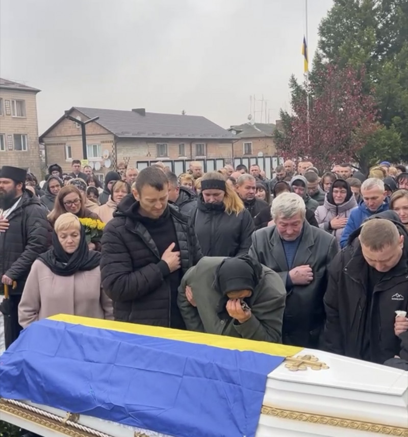 На Волинь «на щиті» повернувся Герой Микола Загоровець, який загинув понад рік тому