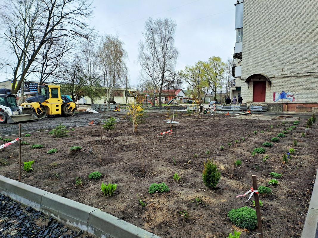 У Ковелі ремонтують двори, які підтоплювало під час опадів