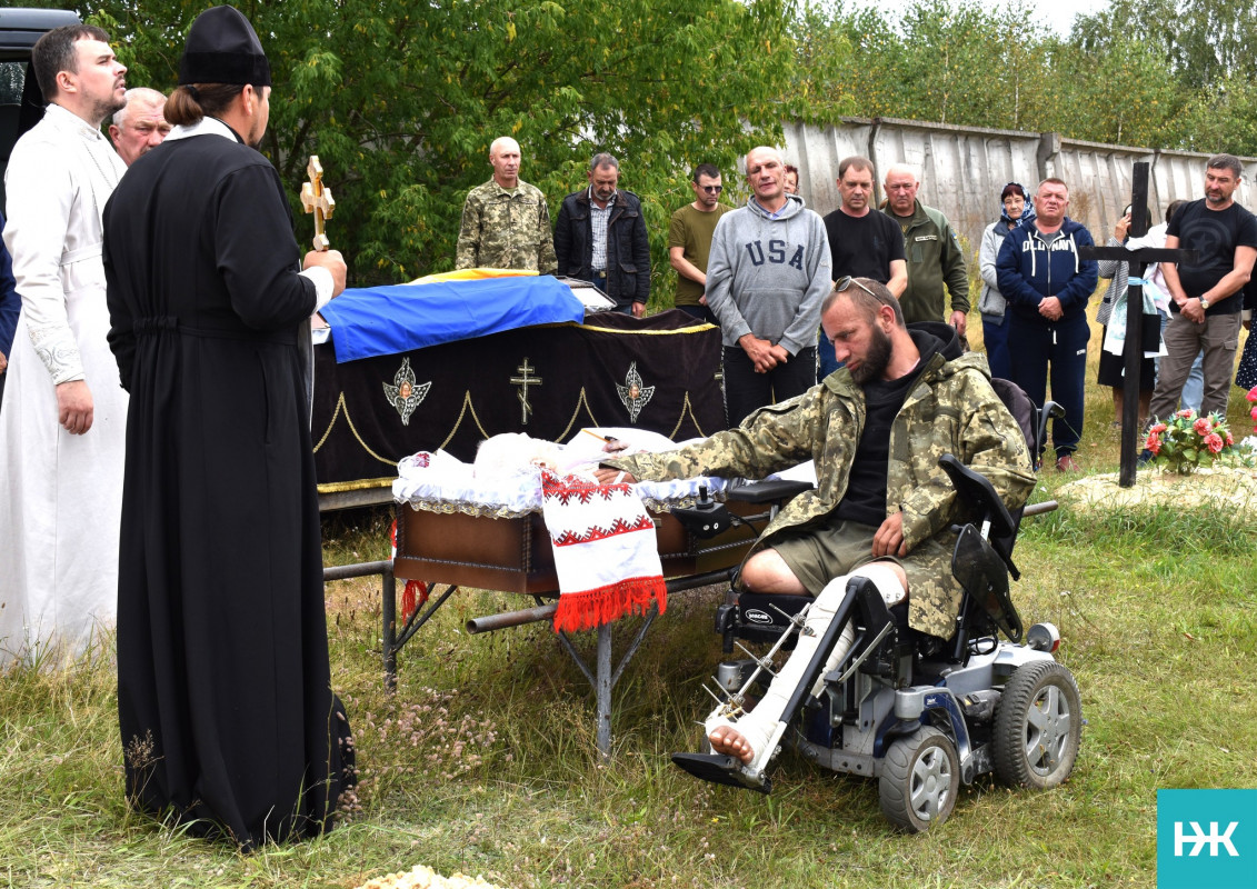Не витримало серце: на Волині попрощалися із учасником бойових дій Дмитром Черняком