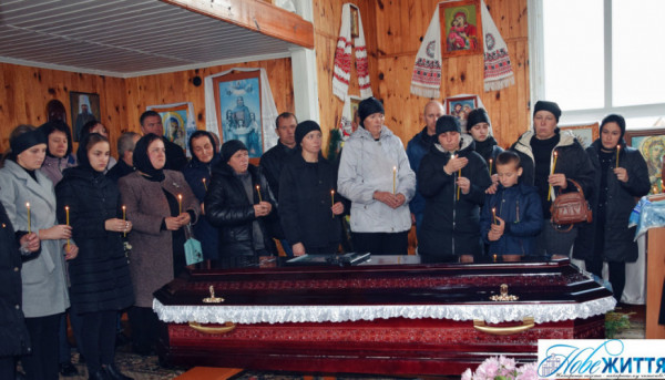 На Любешівщині під час похорону загиблого Героя Дмитра Зімича на небі з’явилася веселка