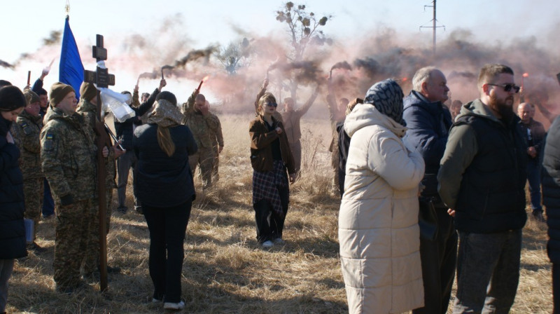У громаді на Волині попрощалися із 23-річним розвідником «Азова» Назаром Поліщуком