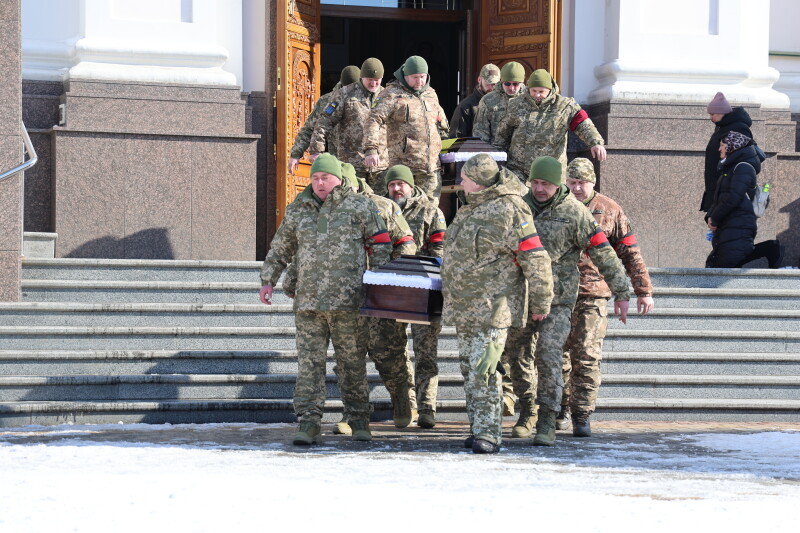 Луцьк попрощався із захисниками Петром Берлінцем і Сергієм Терещенком