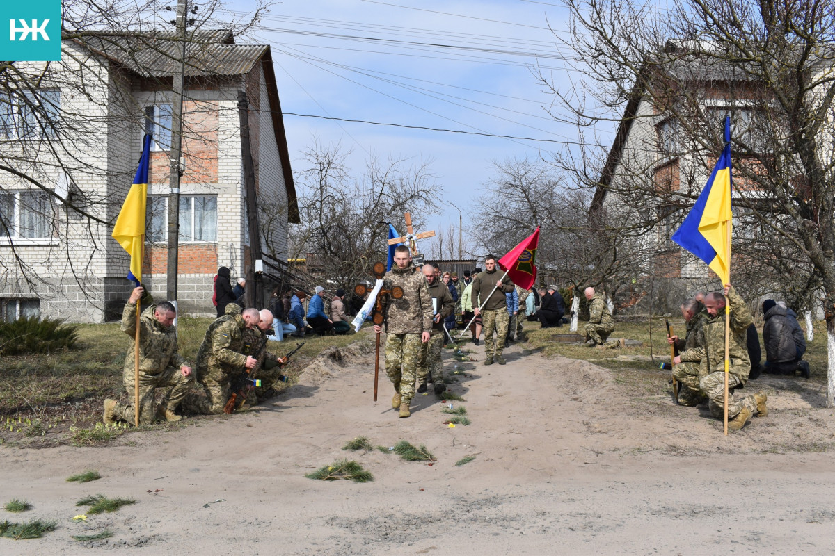 Востаннє додому повернувся через рік після загибелі: на Волині попрощалися із прикордонником Андрієм Мартинюком