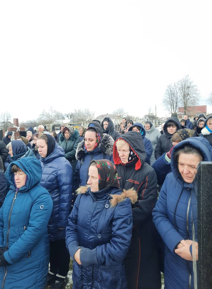 Серце зупинилося на Донеччині: волиняни провели в останню дорогу Героя Володимира Баглая