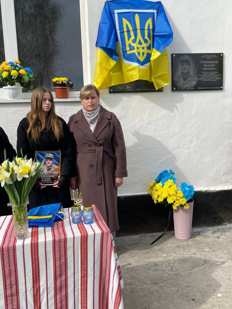 У громаді на Волині відкрили меморіальні дошки загиблим Героям