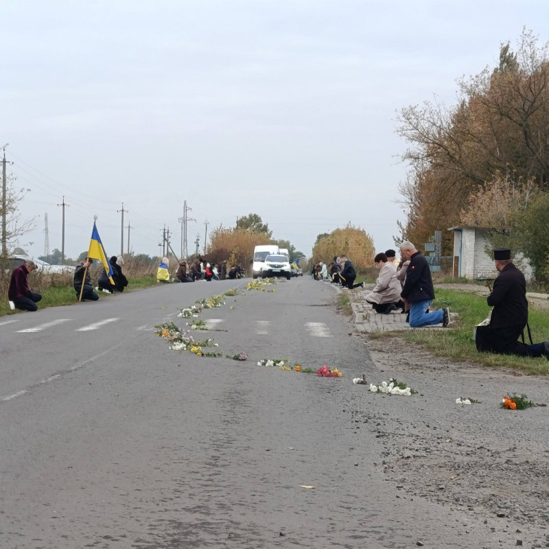 Його життя обірвалося на полі бою: на Волині в останню земну дорогу провели загиблого Героя Олександра Пальшина