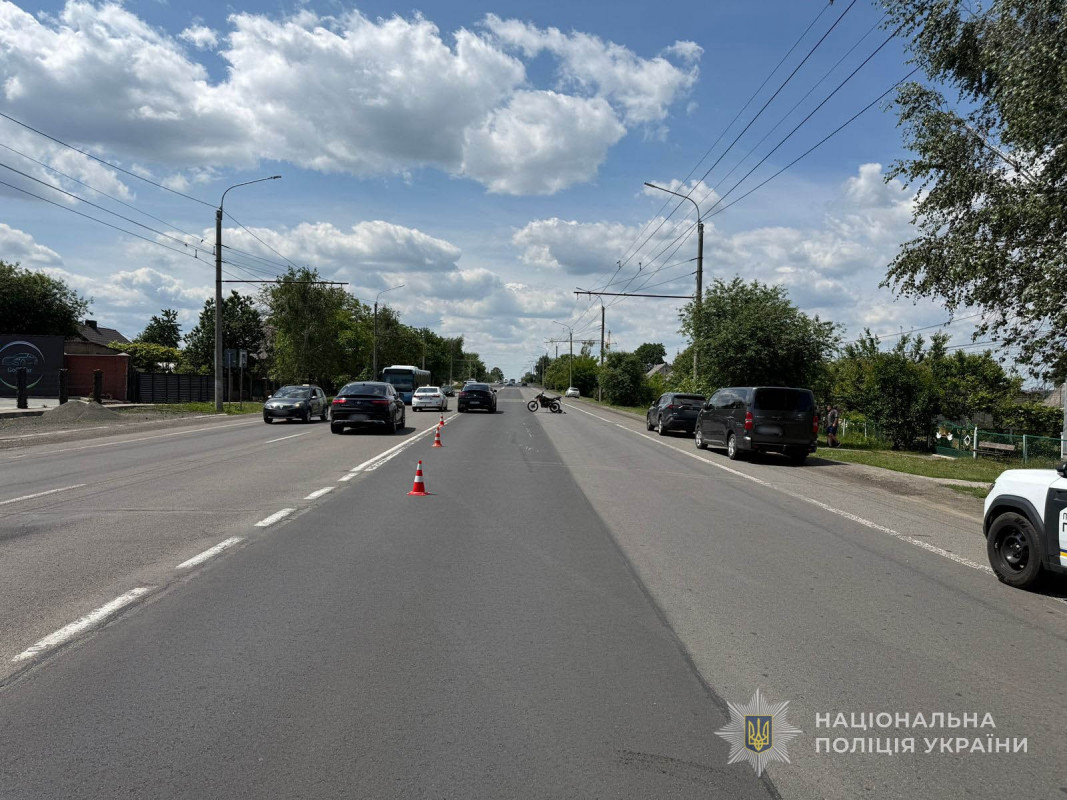 На Волині за добу трапилися три ДТП: травмувалися мотоциклісти та велосипедист
