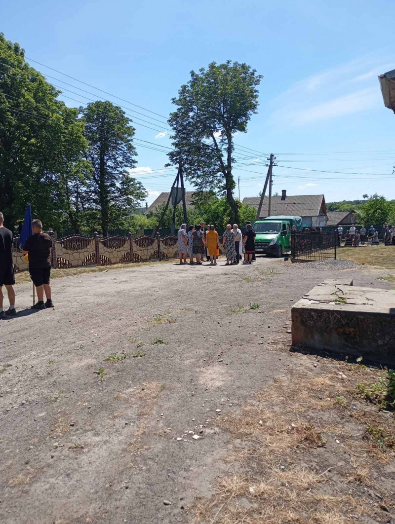 На Волині поховали Героя Петра Усатого
