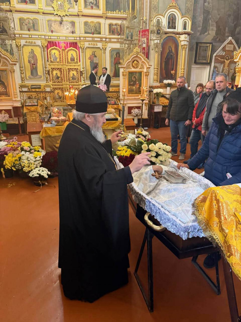 На Волині поховали воїна, протоієрея Андрія Корінчука