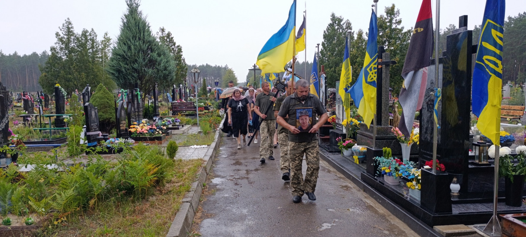На Волині поховали військового Олександра Оксенюка, який боронив Україну на сході