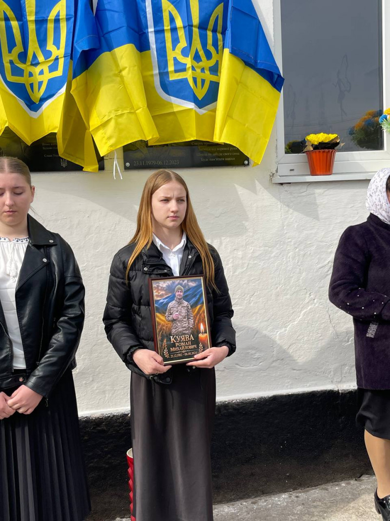 У громаді на Волині відкрили меморіальні дошки загиблим Героям