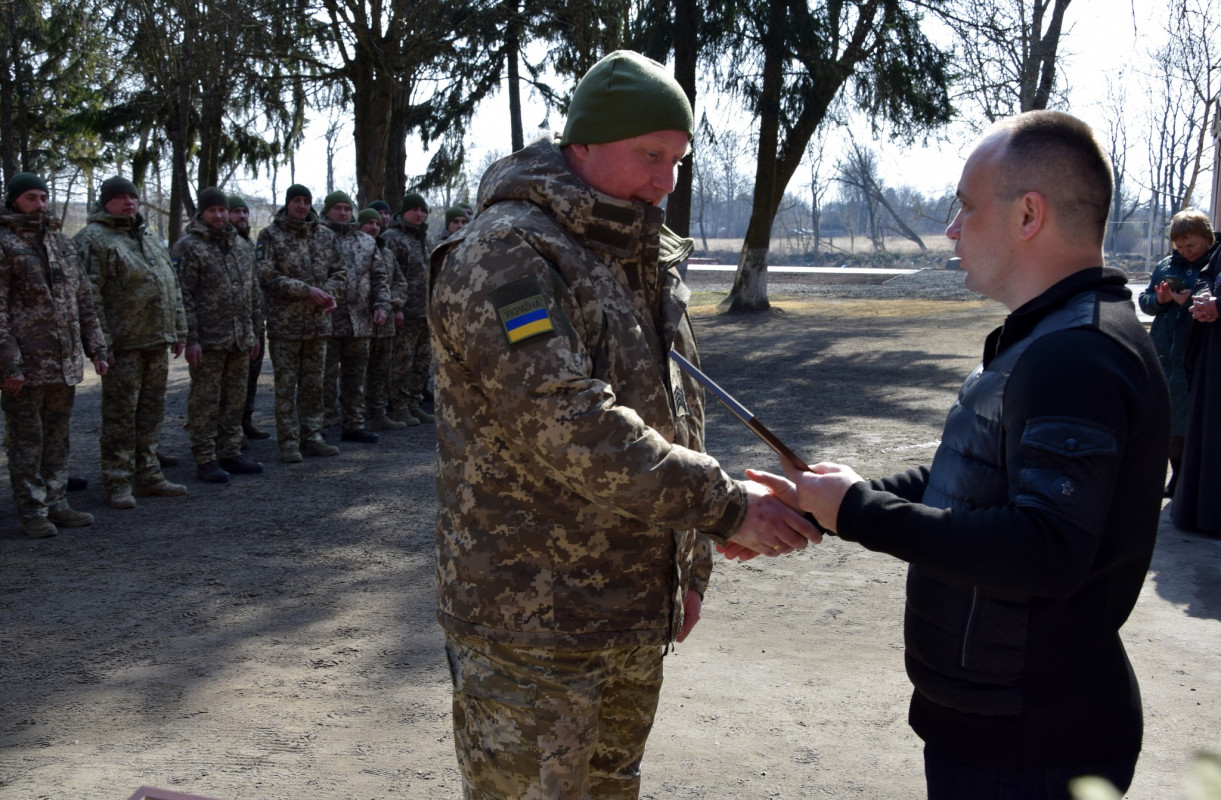 Протягом 8 місяців давали відсіч окупантам: на Волині нагородили прикордонників, які повернулися з передової 
