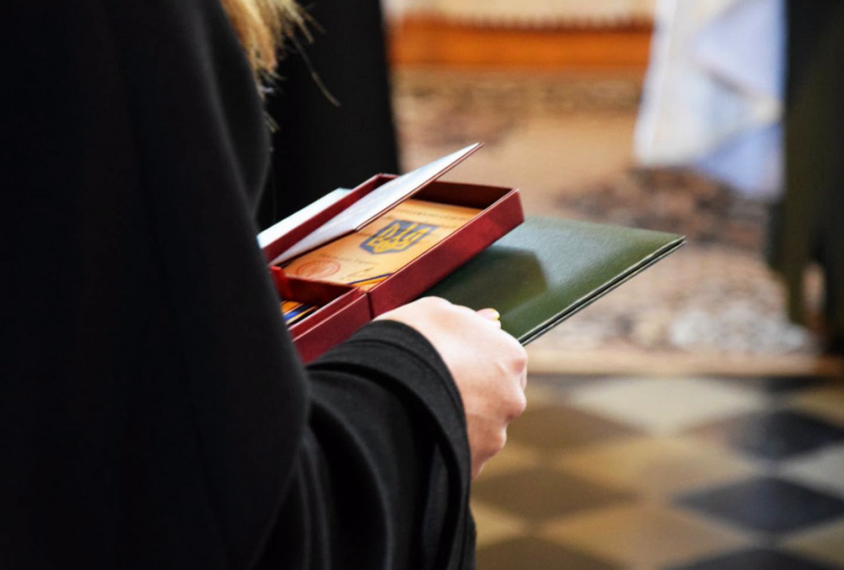 У Луцьку вручили ордени «За мужність» родинам загиблих прикордонників