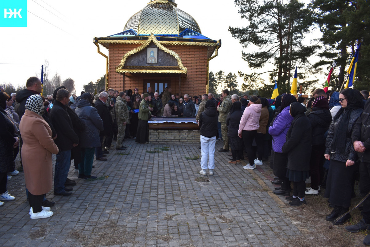 Востаннє додому повернувся через рік після загибелі: на Волині попрощалися із прикордонником Андрієм Мартинюком