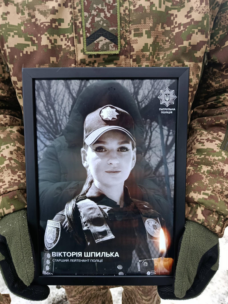 Назавжди 23: на Волині попрощалися з поліцейською Вікторією Шпилькою, яка загинула внаслідок теракту у Львові