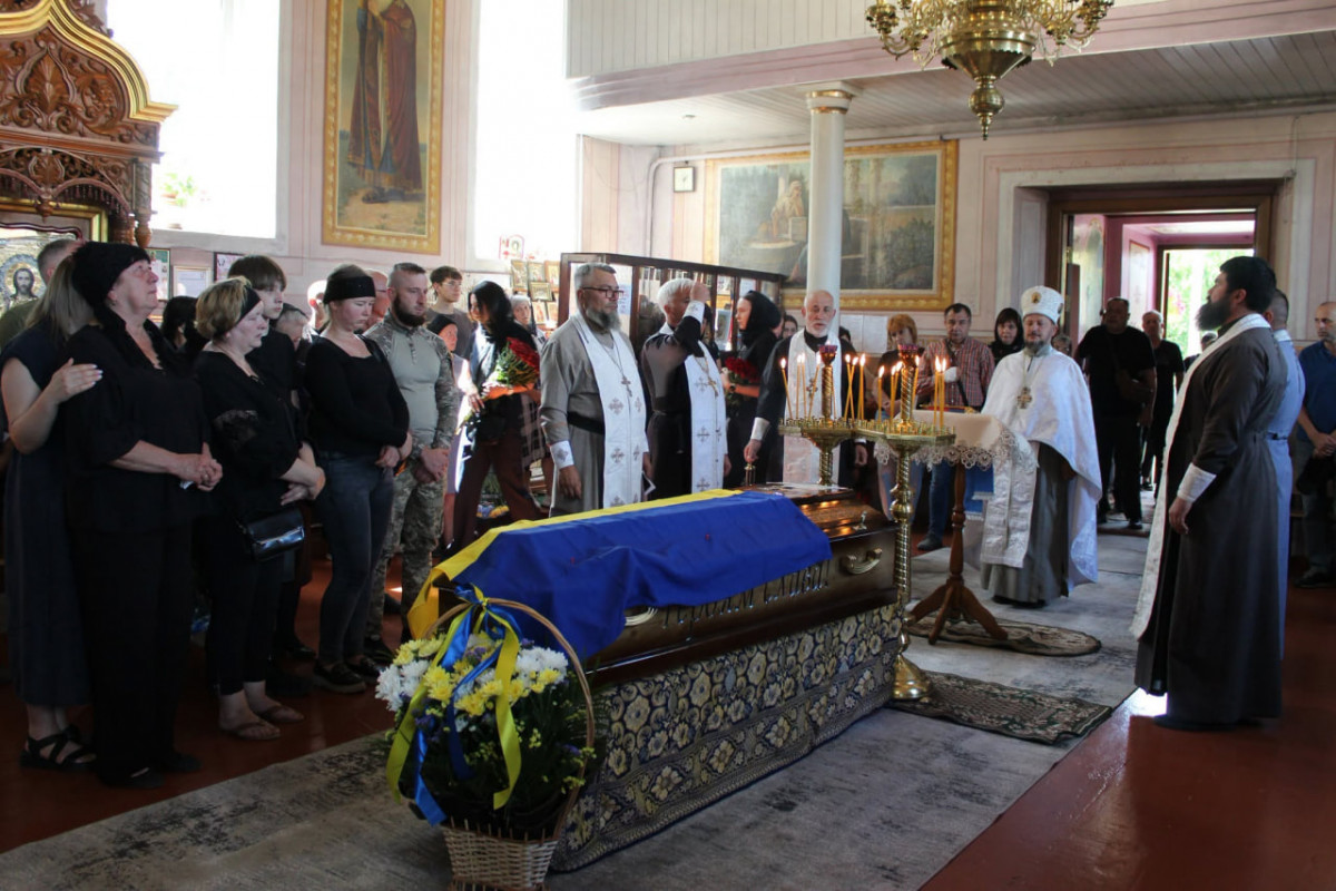 «Він ніколи не жалівся»: волиняни попрощалися із захисником Михайлом Присяжнюком