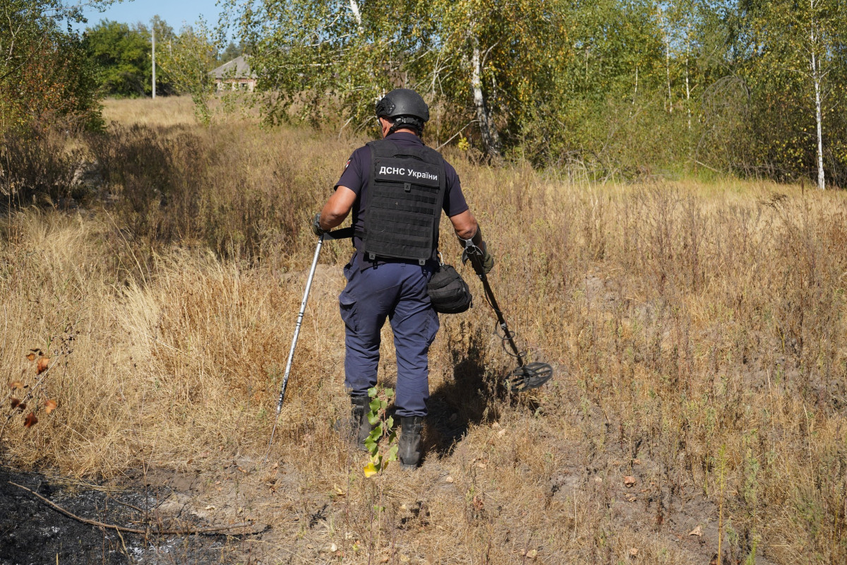 Волинські сапери продовжують розмінування на Донеччині: вже очистили понад 20 гектарів