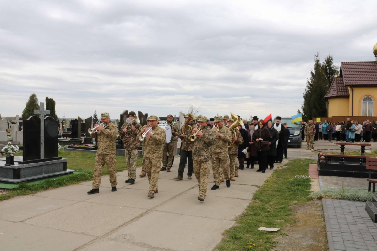 На Волині попрощалися із захисником Миколою Гундеричем
