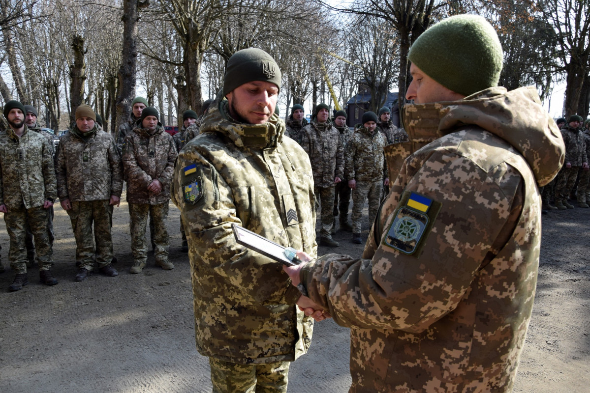 Протягом 8 місяців давали відсіч окупантам: на Волині нагородили прикордонників, які повернулися з передової 